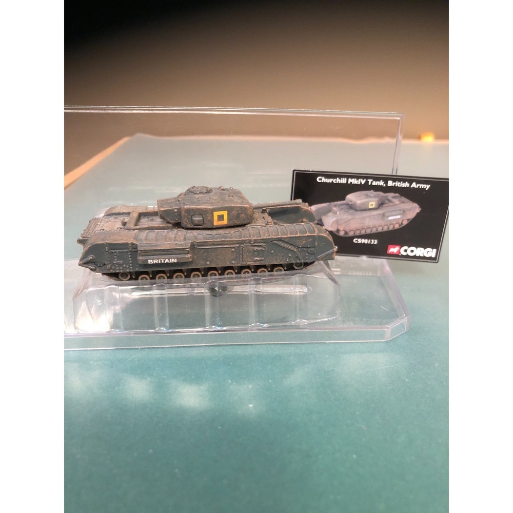 Corgi Fighting Machines Churchill MkIV Tank D-Day British Army CS90133